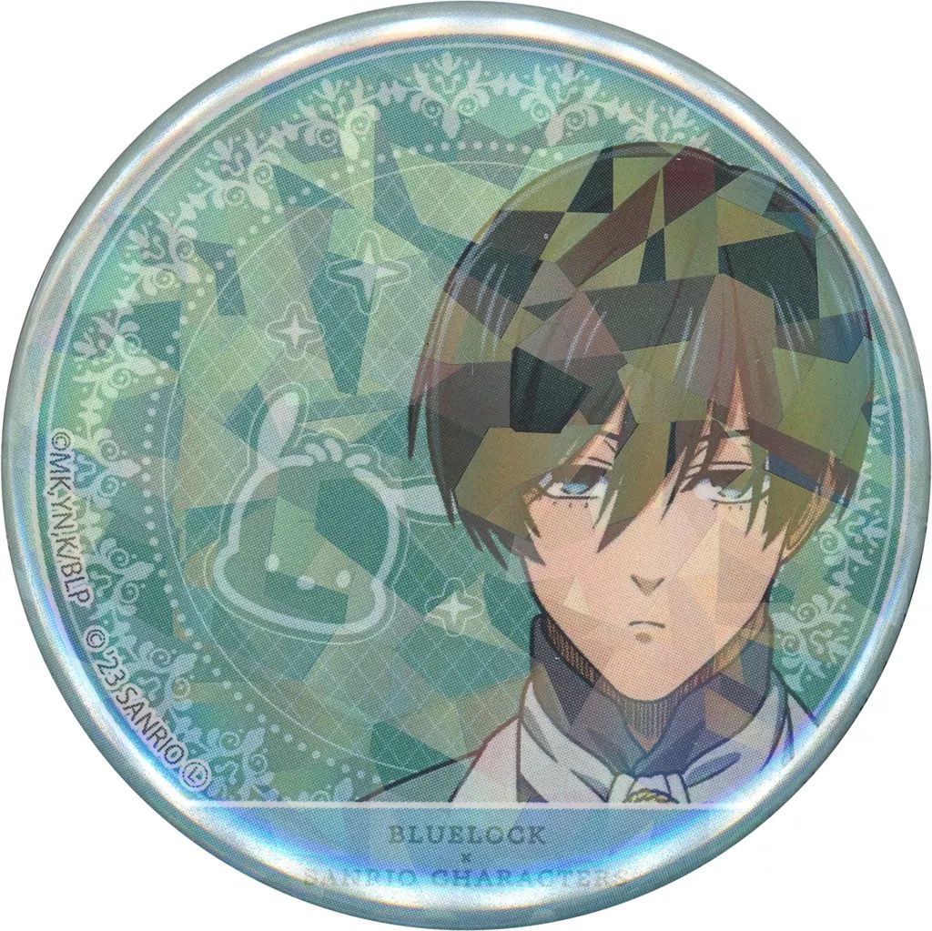 中古】バッジ・ピンズ 糸師凛×ポチャッコ 「ブルーロック×サンリオ