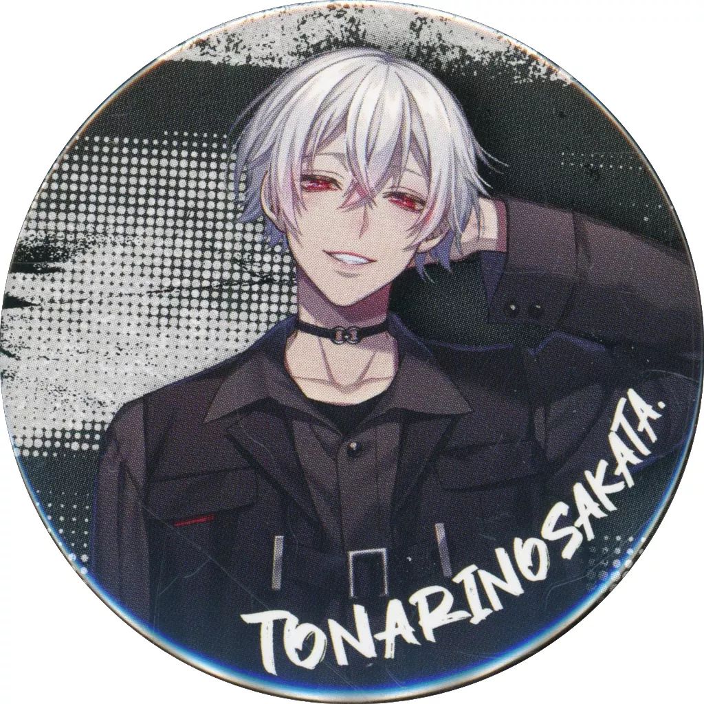 中古】バッジ・ピンズ となりの坂田。(等身/白髪) 缶バッジ 「浦島坂田