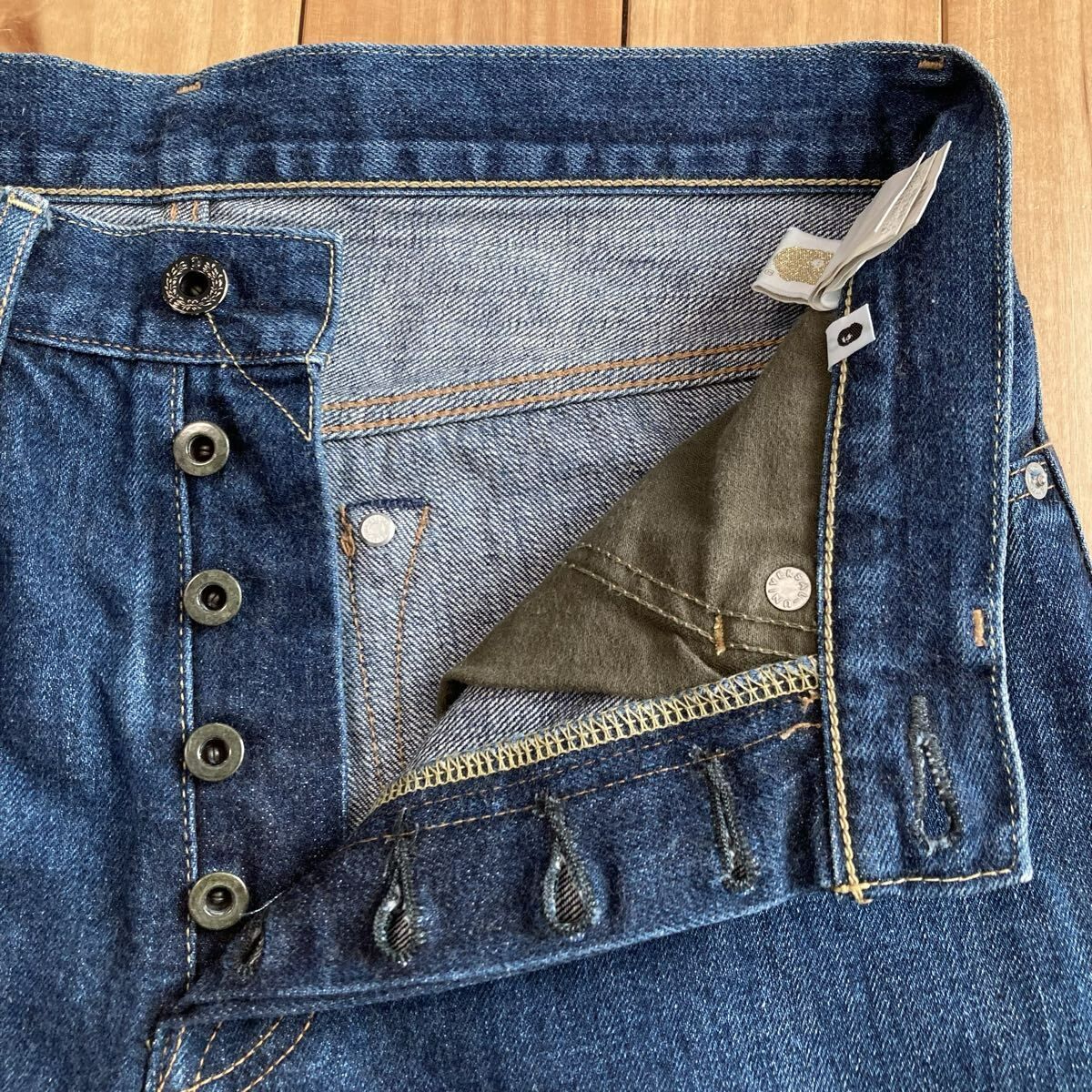 APE HEAD ペインター Denim Pants Sサイズ a bathing ape BAPE デニム