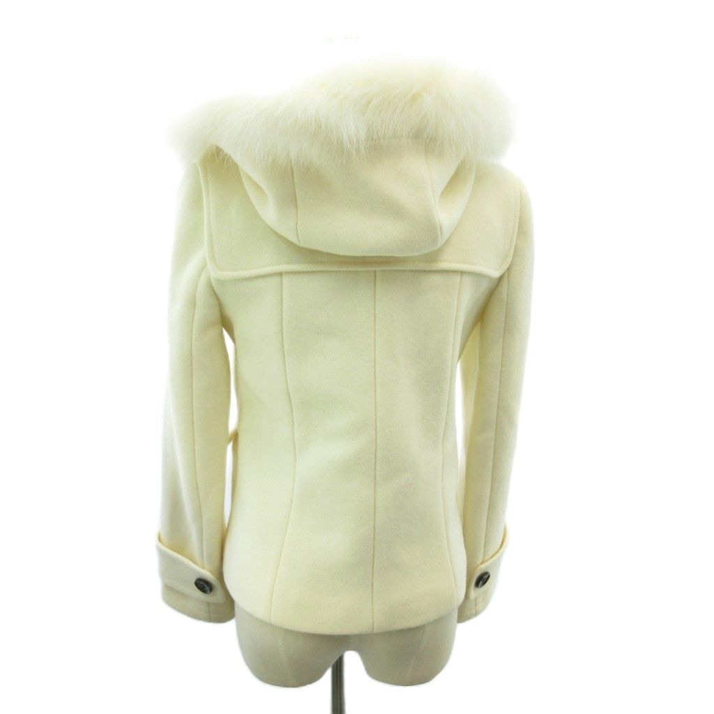 Apuweiser-riche ファー付きジャケット アイボリー⭐︎アプワイザー ファーブルゾン（その他アウター）｜Apuweiser-riche（アプワイザー