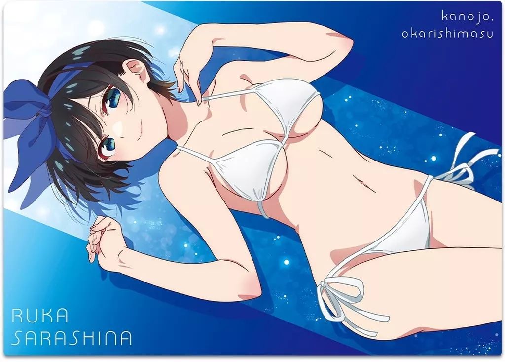 彼女、お借りします　更科瑠夏　クリアファイル 彼女、お借りします クリアファイル 更科瑠夏 水着ver.