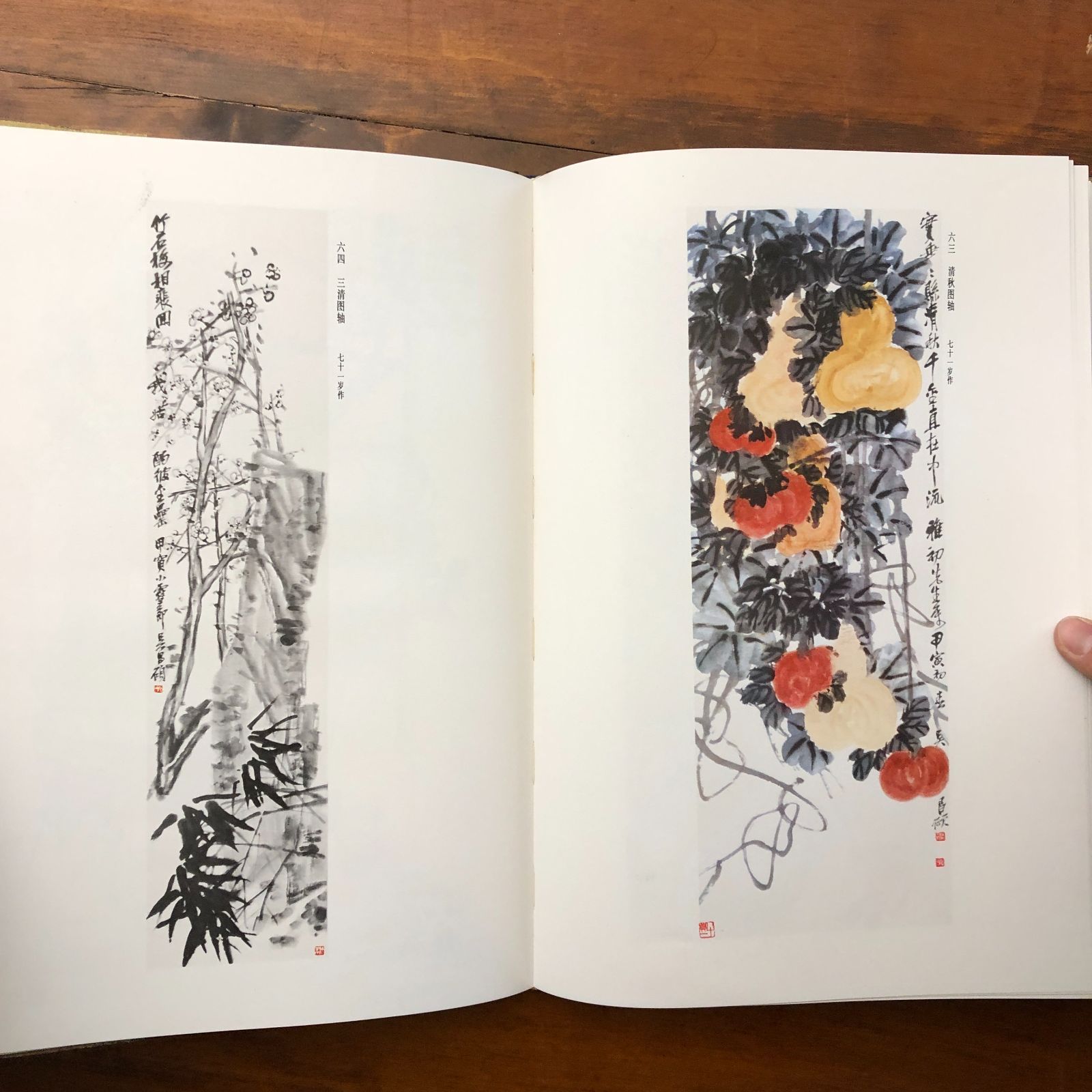 呉昌碩作品集 絵画 上海人民美?出版社 1982年 ☆呉昌碩/中国画/文人画