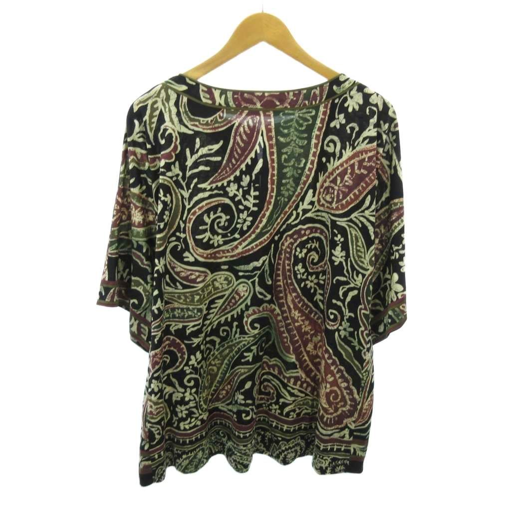 レオナール LEONARD FASHION チュニック ミニワンピース ペイズリー柄