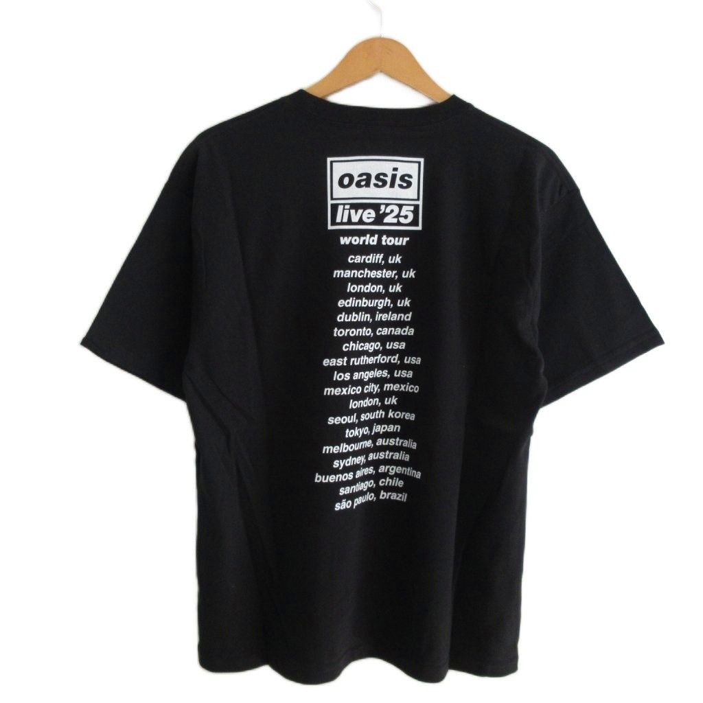 OASIS LIVE 2025 Tour Photo Mono S/S Tee オアシス Tシャツ ツアー