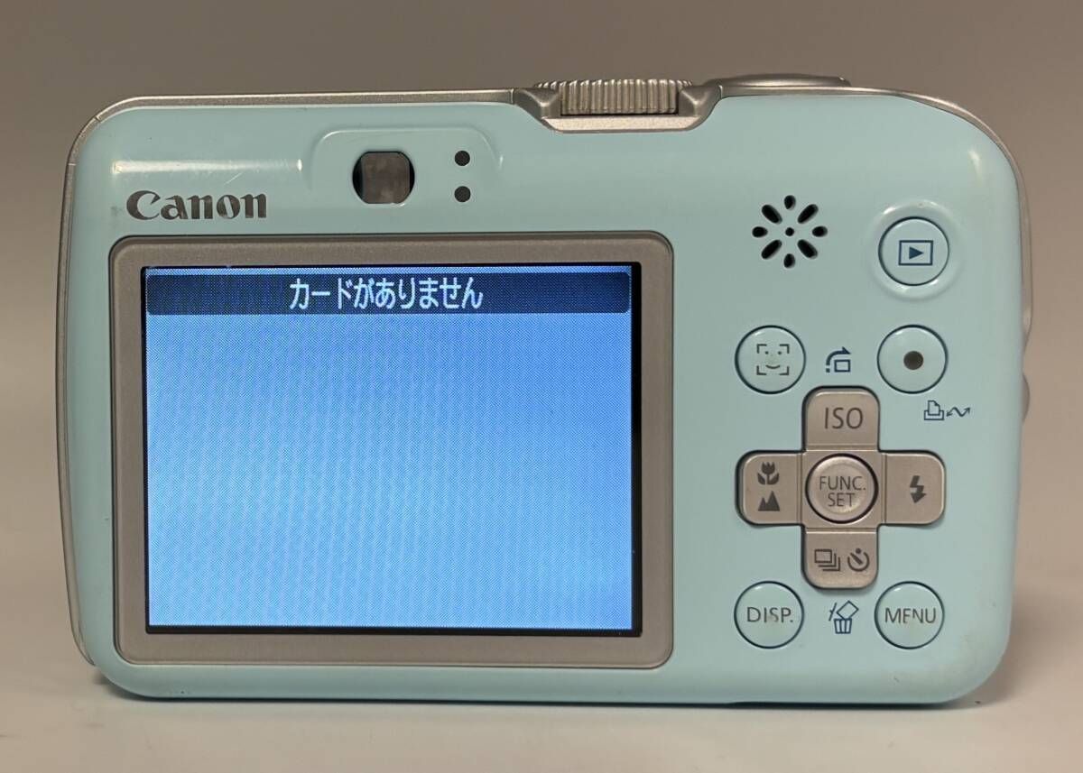 希少】 Canon PowerShot E1 ブルー オールドコンデジ 極美品 【公式通販】