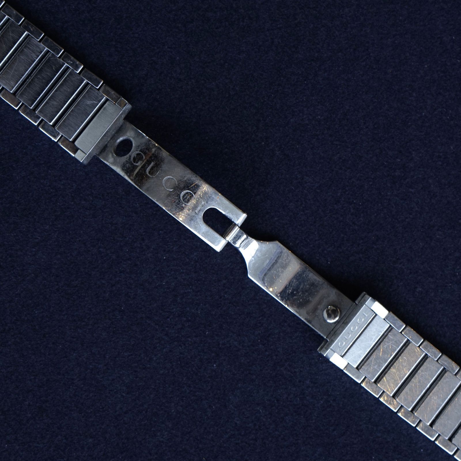 グッチ 純正 メタルブレス 20mm 111系 メタルバンド SS メンズ