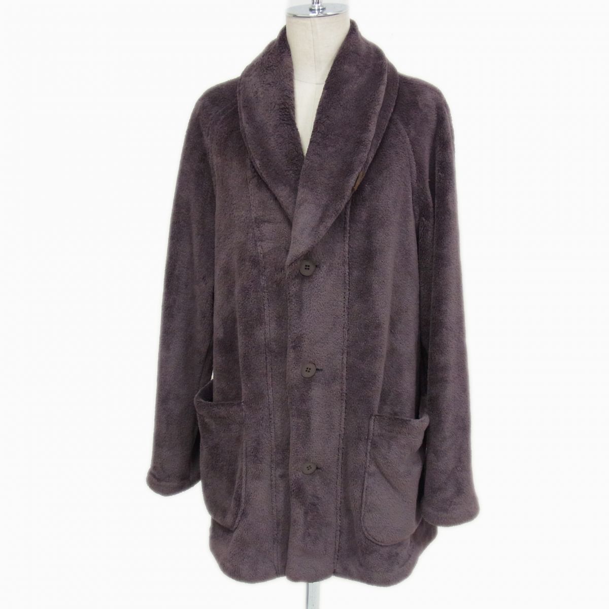 90s◇Y's for living Yohji Yamamoto ショールカラー フリース