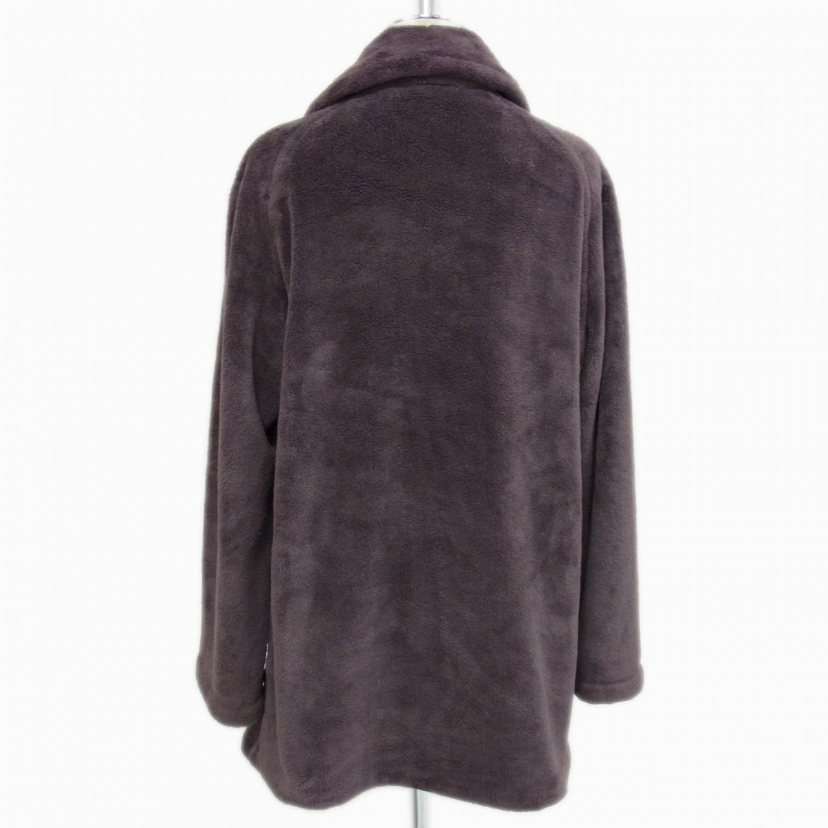 ヨウジヤマモト　プリュスノアール　ショールカーディガン 90s◇Y's for living Yohji Yamamoto ショールカラー フリース