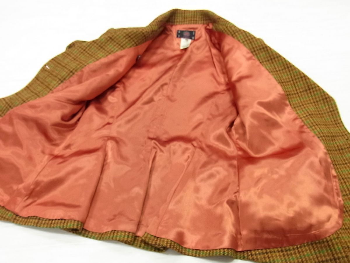 美品 90s☆KENZO ケンゾー ツイード ウールジャケット ダブルブレスト