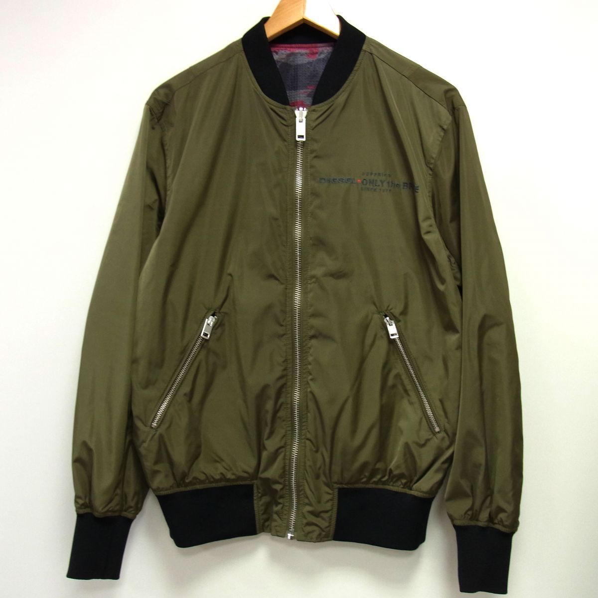 美品　激レアブルゾン DIESEL リバーシブルブルゾン　ジャンパー　M 中古・古着通販】DIESEL (ディーゼル) J-MATTANリバーシブルブルゾン