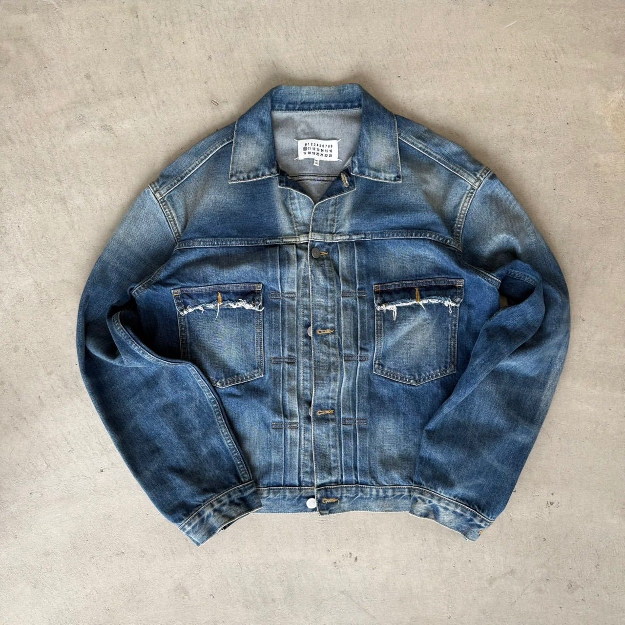 Maison Margiela メゾンマルジェラ ダメージ加工 デニムジャケット