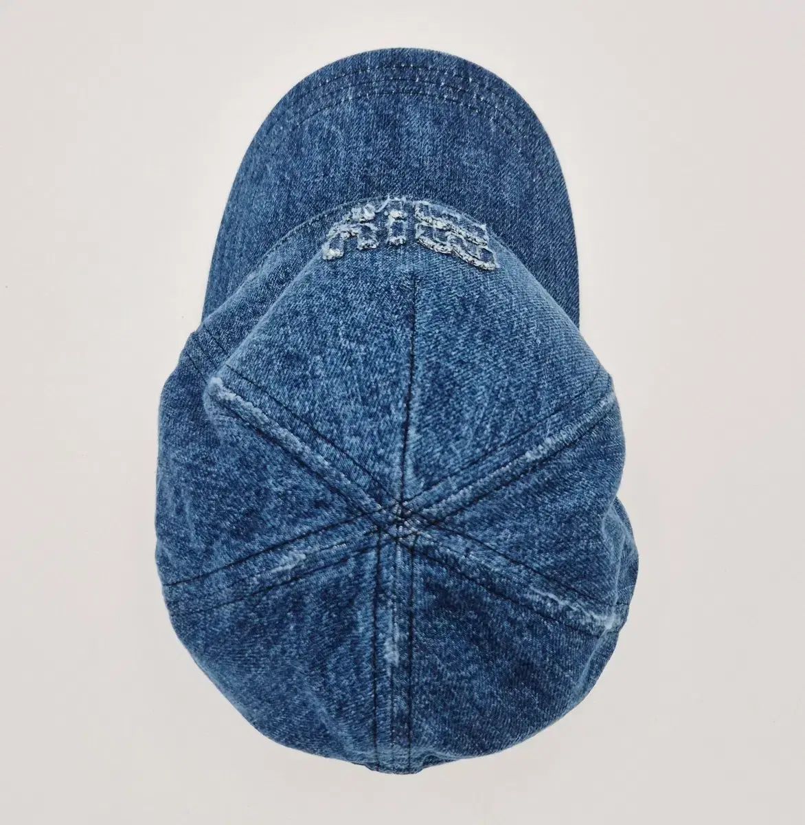 miu miu デニム刺繍ロゴベースボールキャップ 中古ブランドセレクト MIU MIU ミュウミュウ 刺繍 ロゴ デニム ベース