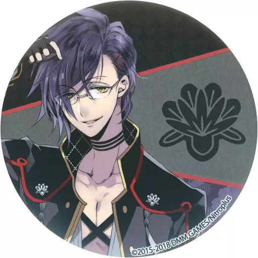 中古】雑貨 明石国行 「刀剣乱舞-ONLINE- トレーディング缶ミラー 第三