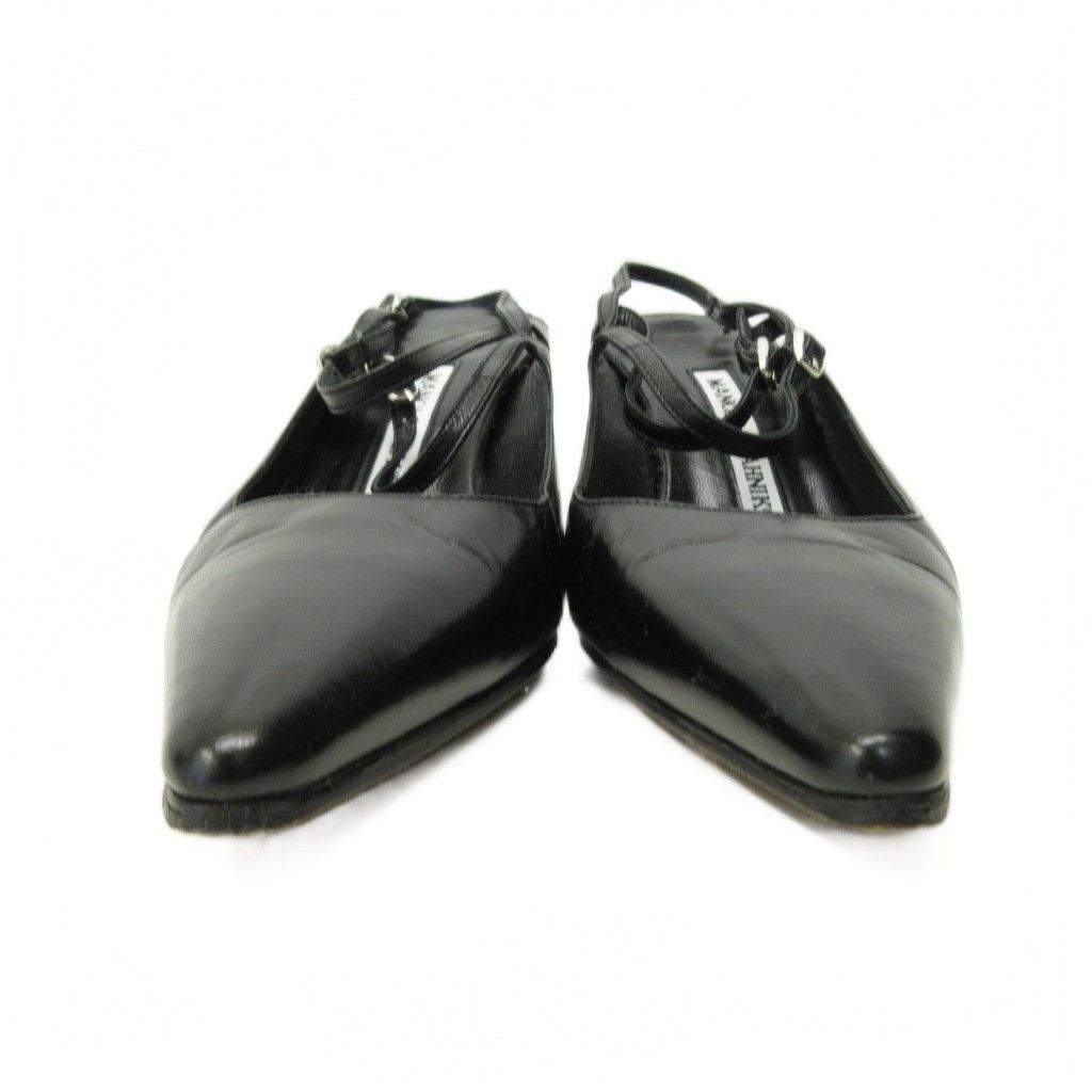 マノロブラニク MANOLO BLAHNIK パンプス シューズ ハイヒール ポイン