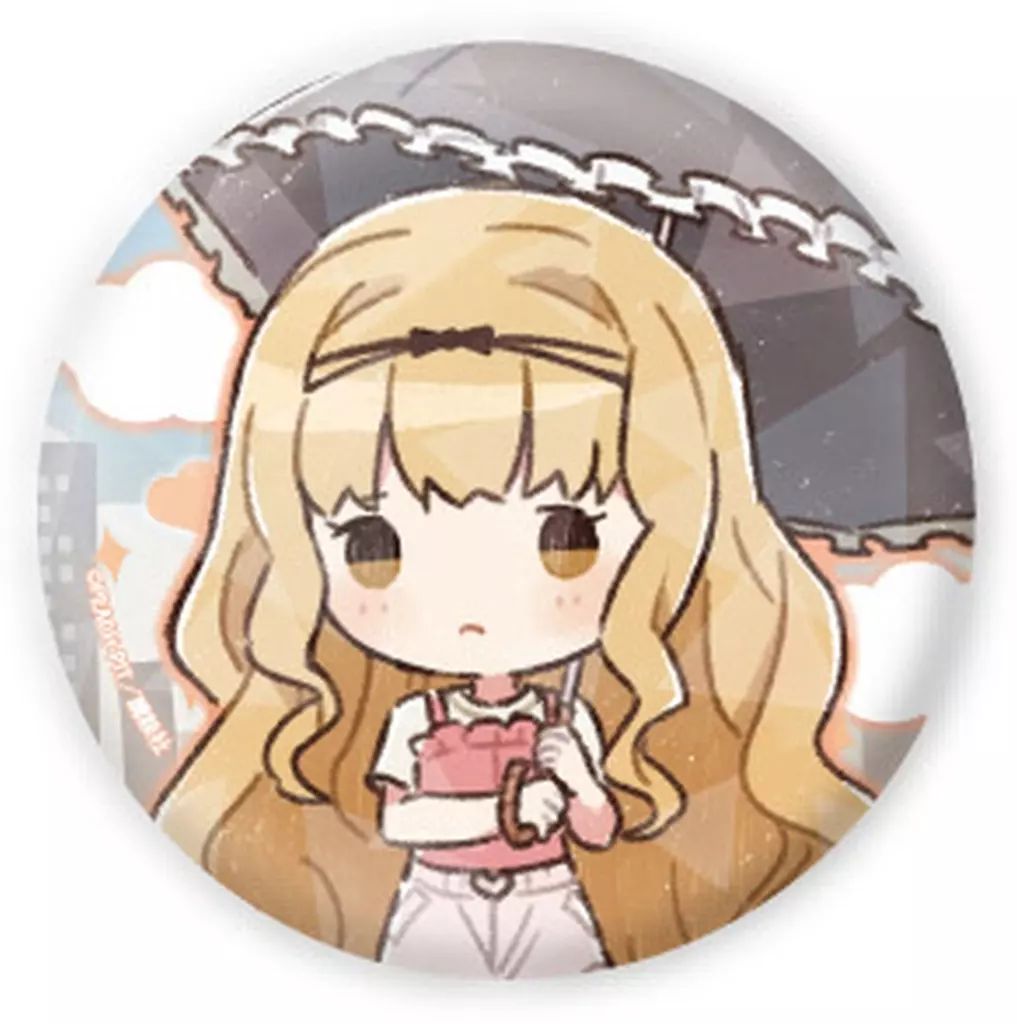 中古】バッジ・ビンズ 真城りま 「しゅごキャラ! ホログラム缶バッジ 