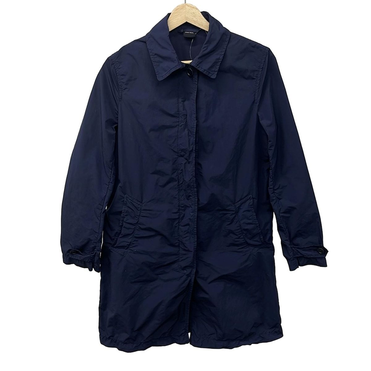 ASPESI(アスペジ) コート サイズS レディース - ネイビー 長袖/春/秋