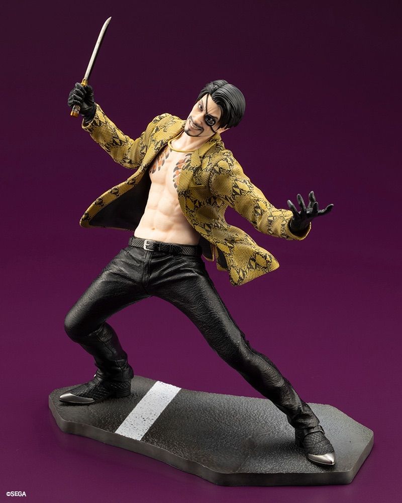 【新品・未開封】公式特典付き コトブキヤ 龍が如く 真島吾朗 フィギュア 新品未開封 壽屋(KOTOBUKIYA) 龍が如く 真島 吾朗 1/6スケール 塗装