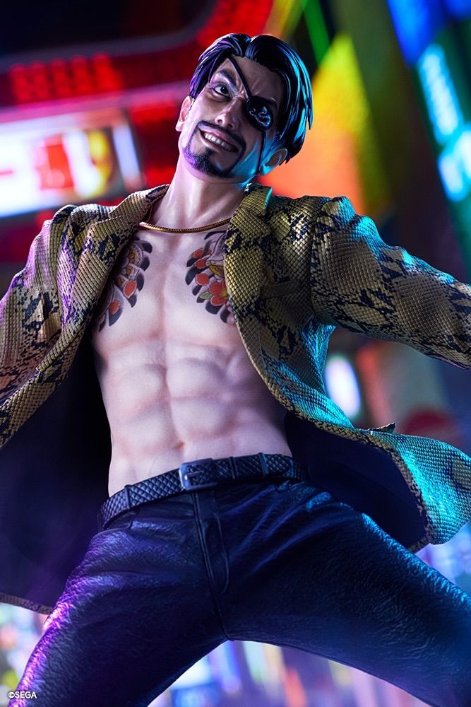 新品未開封 壽屋(KOTOBUKIYA) 龍が如く 真島 吾朗 1/6スケール 塗装