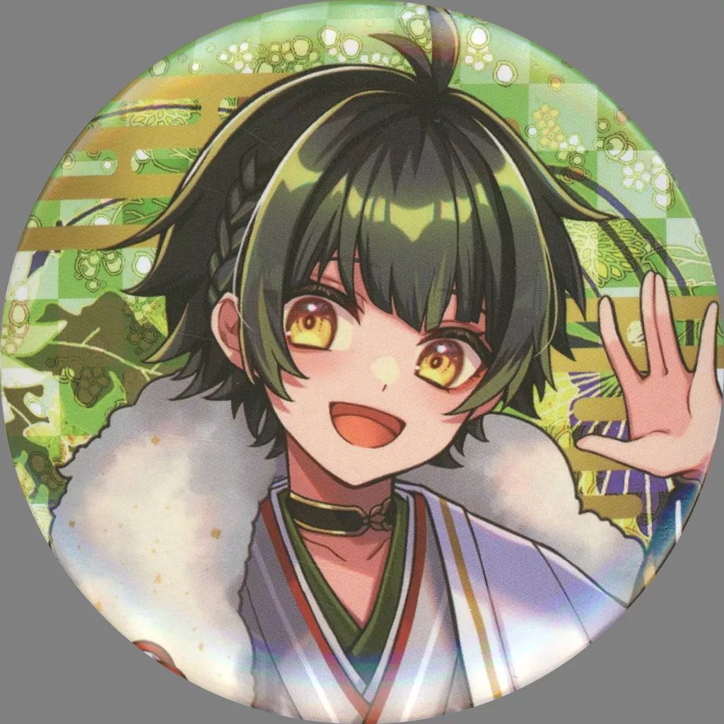 中古】バッジ・ピンズ 如月ゆう(すたぽら) ランダム缶バッジ(お正月