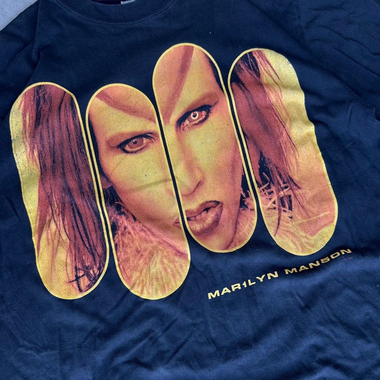 Marilyn Manson Tシャツ ROCK IS DEAD マリリンマンソン BGタグ 90s