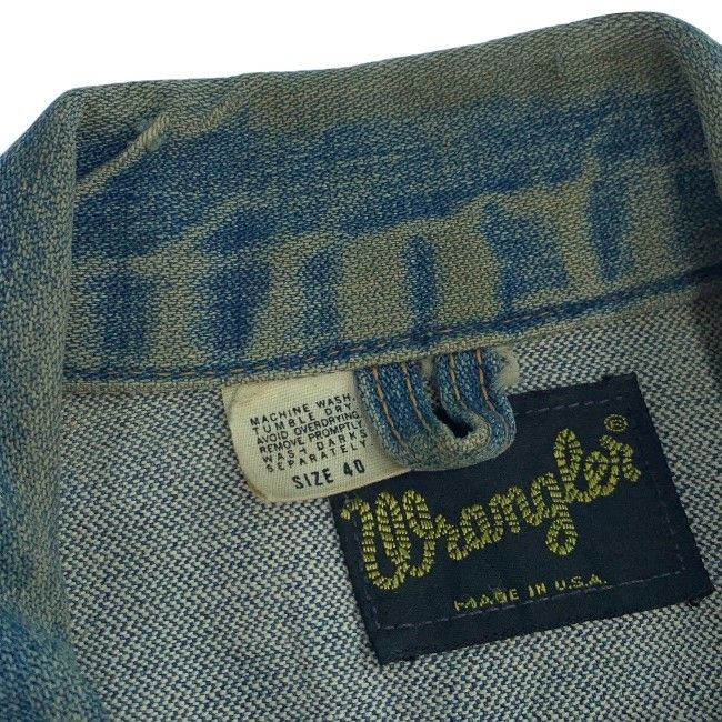 Wrangler デニムジャケット 70s-80s vintage 70年代-80年代 OLD G