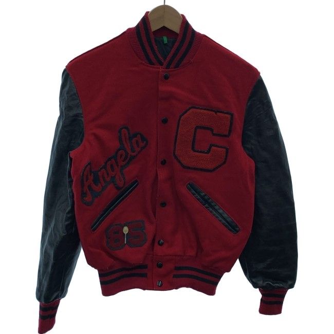 スタジャン 90s vintage 90年代 OLD ブルゾン 切替 ワッペン USA製