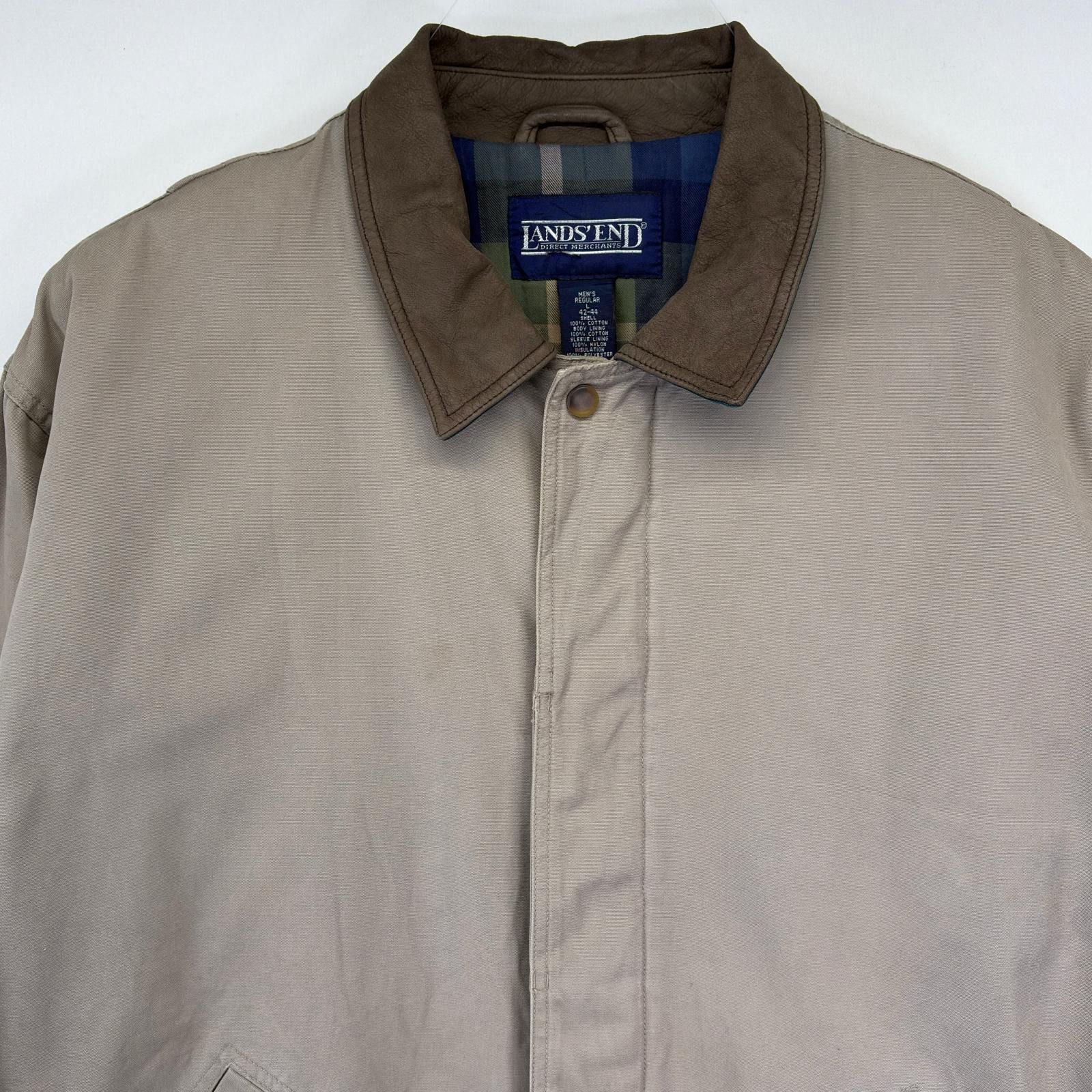 古着 90's/90年代 ランズエンド Lands' End ジャケット フルジップ