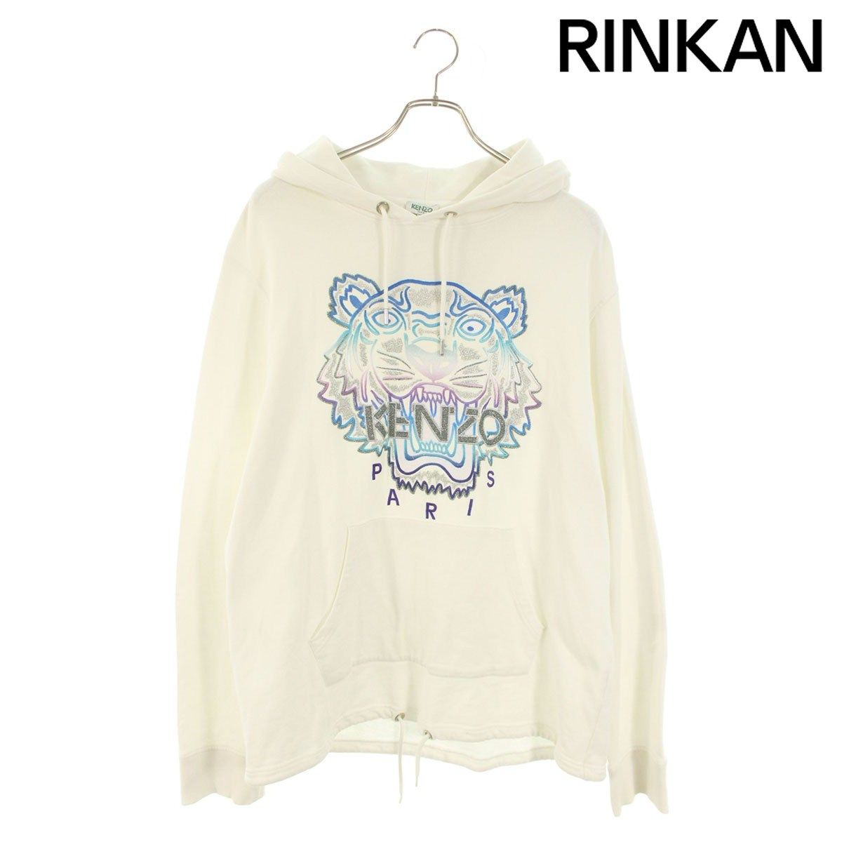 ケンゾー F965SW4444X7 タイガー刺繍パーカー メンズ XL - メルカリ