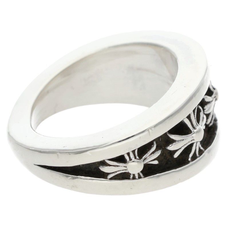 クロムハーツ NARROW V CH PLUS/ナローVバンドCHプラス シルバーリング