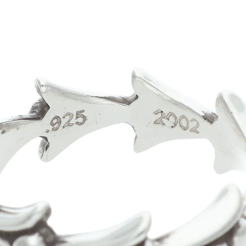 クロムハーツ CROSS TAIL/クロステイル シルバーリング メンズ 18号