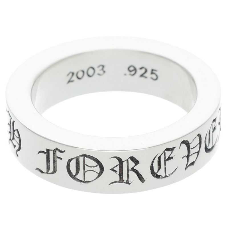 クロムハーツ 6mm SPACER FOREVER/6mmスペーサーフォーエバー シルバー