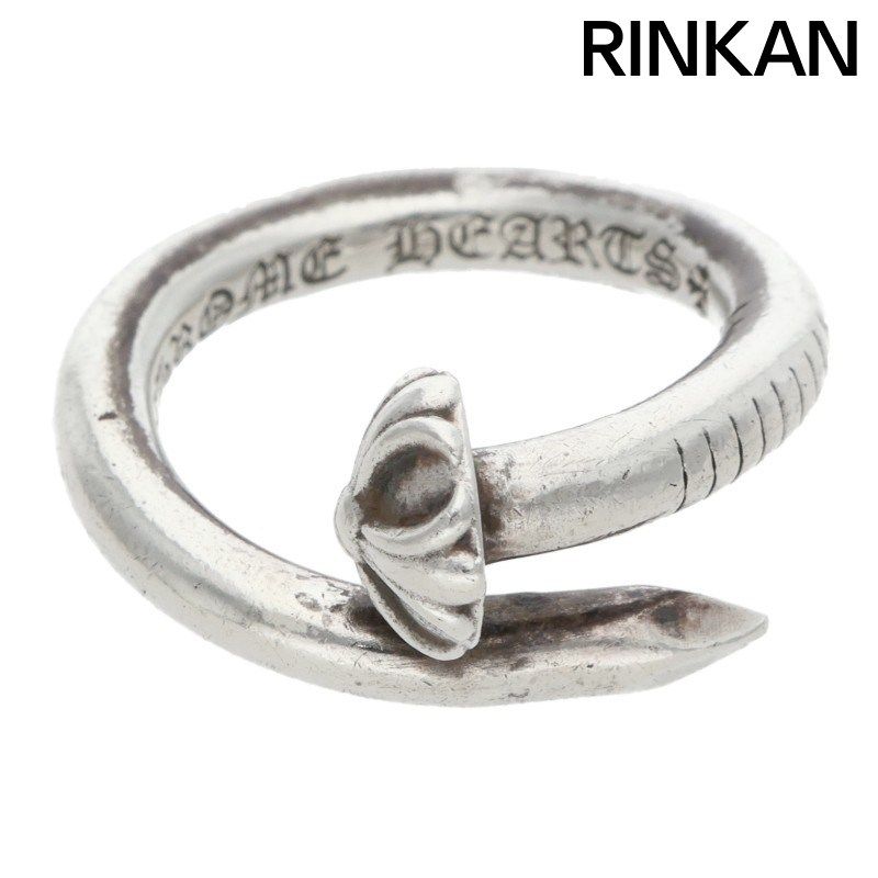 【希少・美品】クロムハーツ ネイルリング クロスボール 11号 クロムハーツ NAIL CRSBALL/ネイルクロスボール シルバーリング メンズ