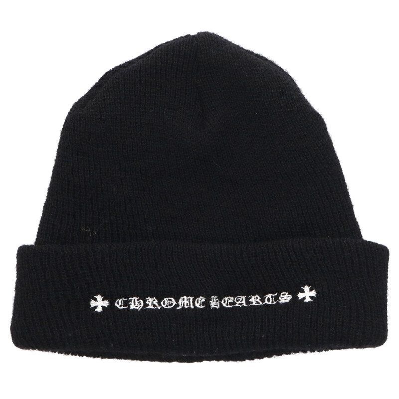 クロムハーツ WOOL WATCH CAP/ウールワッチキャップ CHプラスステッチ