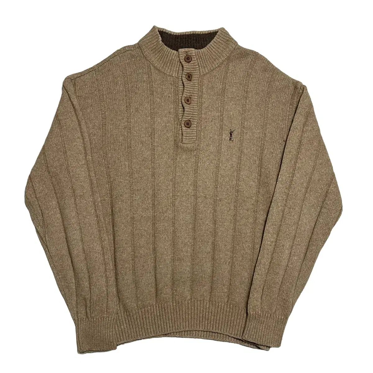 95 YVES SAINT LAURENT イヴ・サンローラン ハーフネック ニット