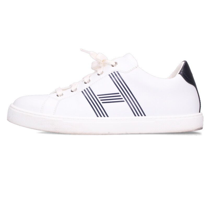 エルメス アヴァンタージュ Hロゴレザーローカットスニーカー メンズ