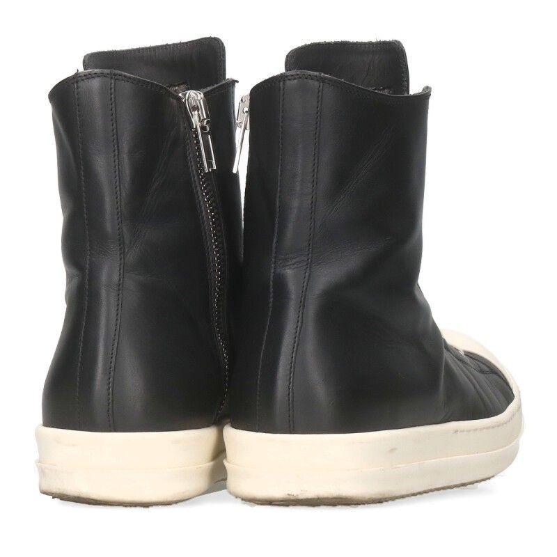 リックオウエンス RAMONES ラモーンズレザーハイカットスニーカー