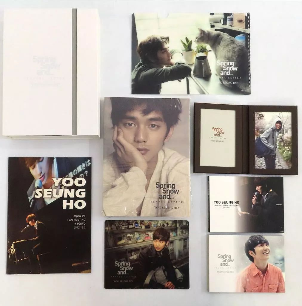 中古】男性写真集 ≪韓流≫ 付録付)ユ・スンホ TRAVEL LETTER Spring