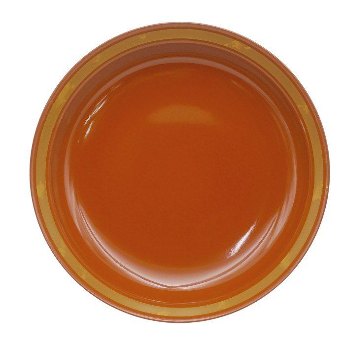 未使用品】 本うるし塗 末広鉢 金閣 本金蒔絵 洗朱 一器旬彩 盛鉢 菓子