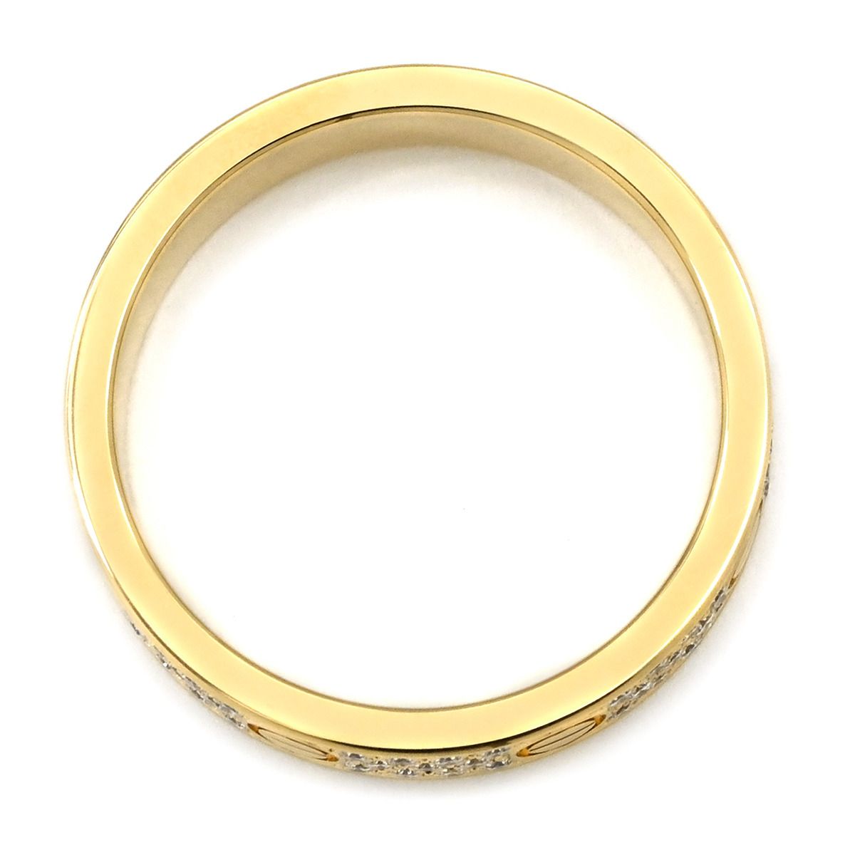 カルティエ Cartier リング 指輪 ミニラブリング パヴェダイヤ 