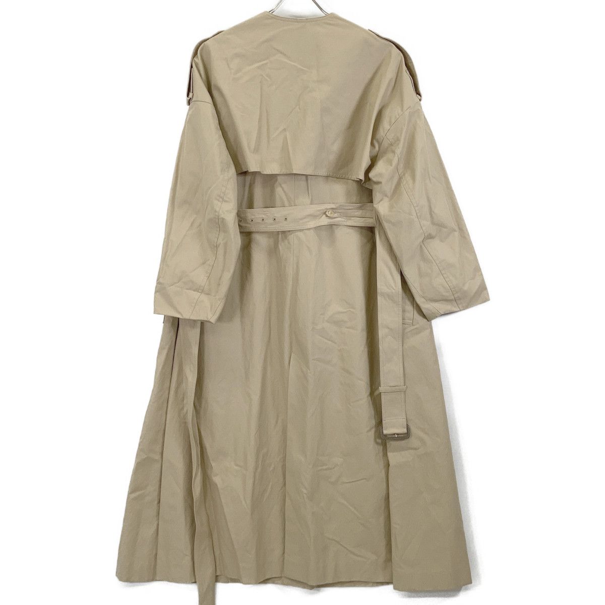 ebure エブール ﾍﾞｰｼﾞｭ 2910200016 ﾉｰｶﾗｰｰﾄﾚﾝﾁｺｰﾄ 36 - メルカリ