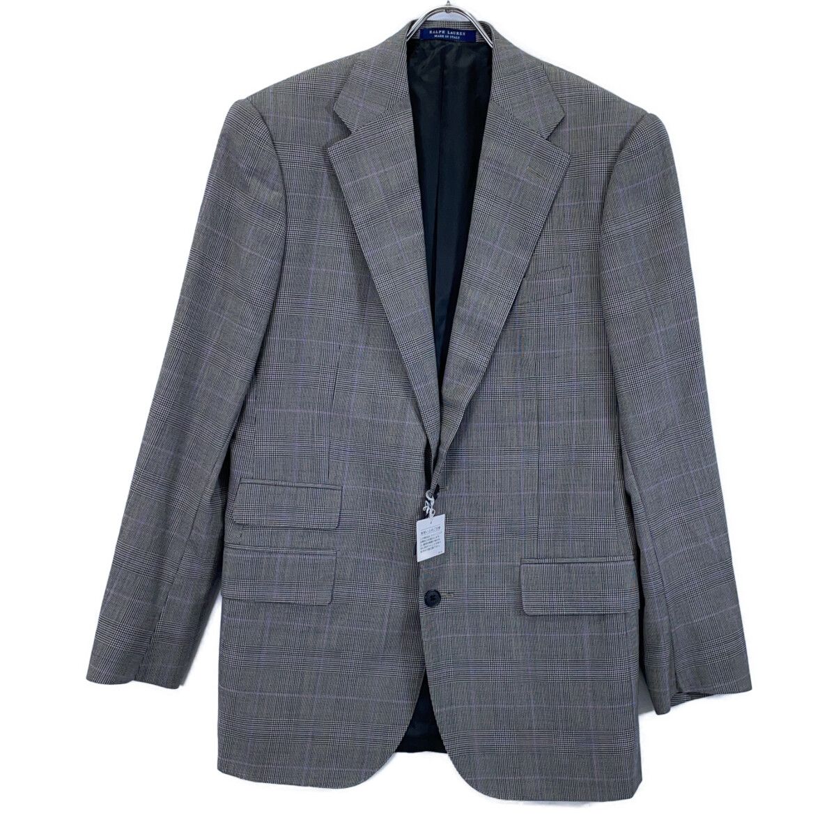 Ralph Lauren ラルフローレン ｸﾞﾚｰ 7M14 9 2 JEROME Ⅱ ﾁｪﾝｼﾞﾎﾟｹｯﾄ ｽｰﾂ