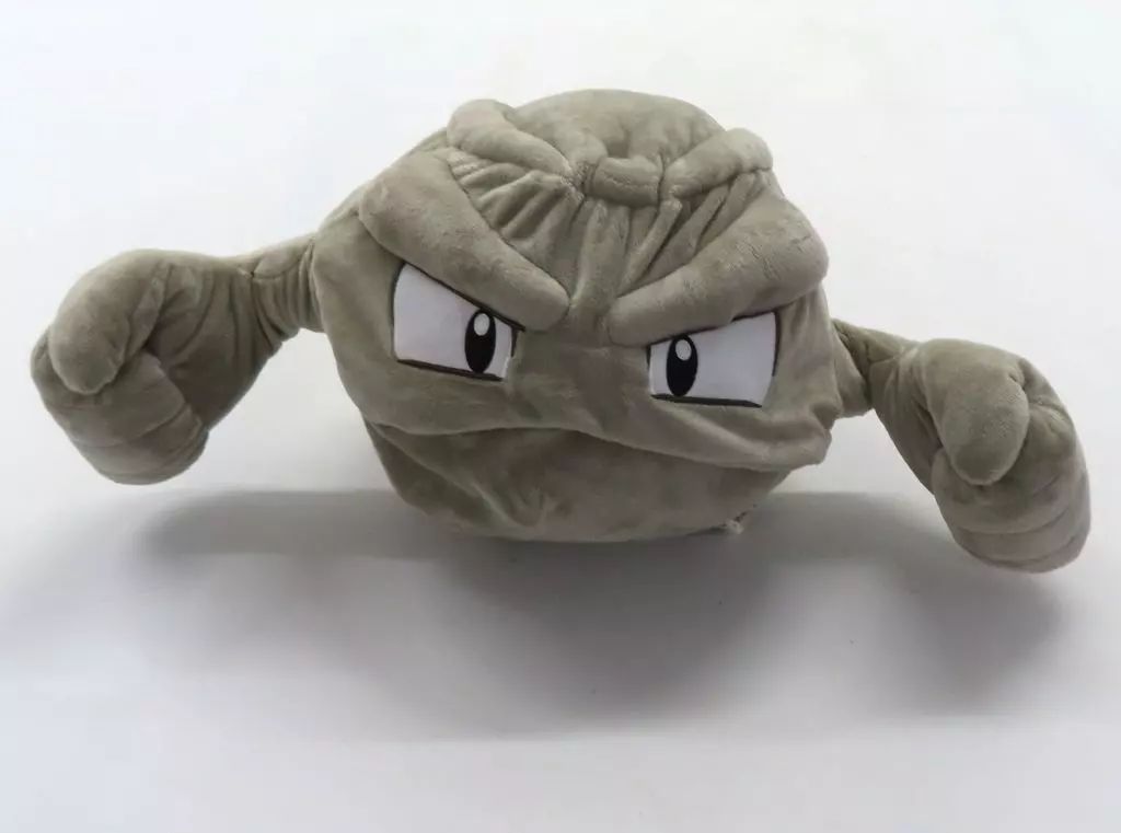 中古】ぬいぐるみ イシツブテ ゴローン ゴローニャ くるんと進化