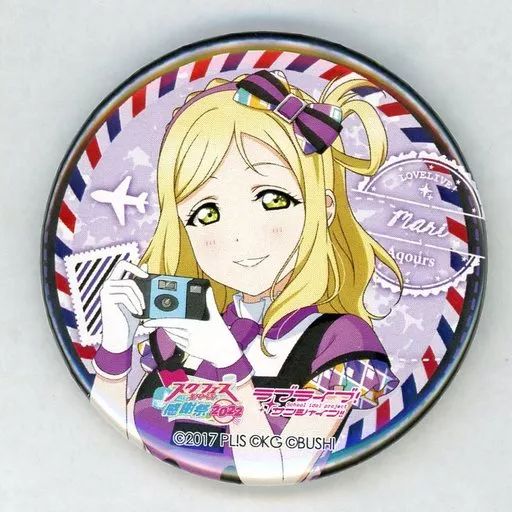 中古】バッジ・ピンズ 小原鞠莉 「ラブライブ!シリーズ スクフェス