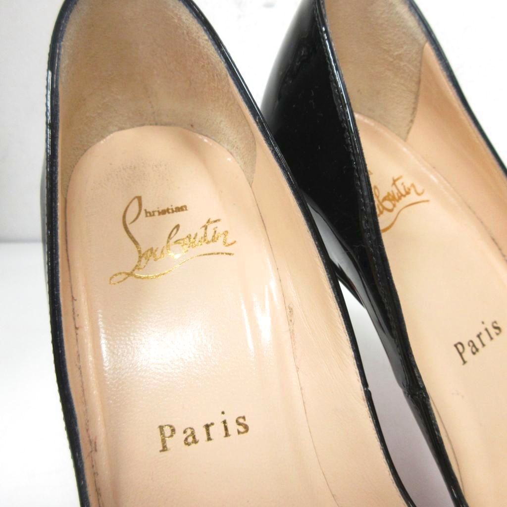 美品✨クリスチャンルブタン NEW DECOLTISSIMO 100 ブラック クリスチャンルブタン Christian louboutin NEW DECOLTISSIMO 100