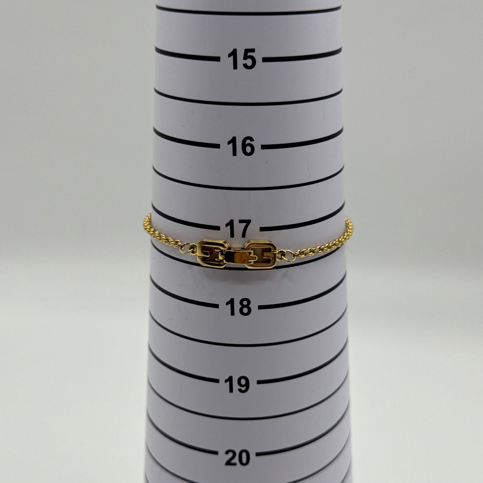 極美品 Givenchy rope screw bracelet vintage ジバンシー 