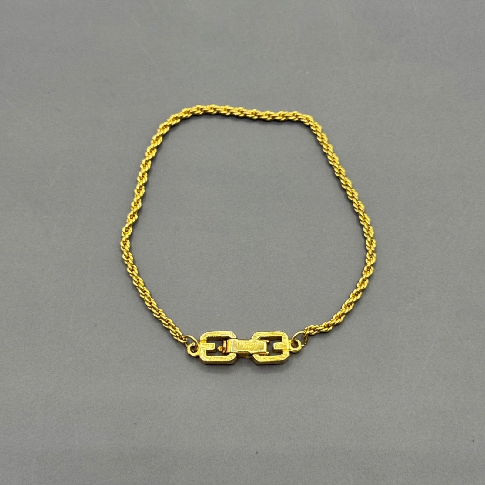 極美品 Givenchy rope screw bracelet vintage ジバンシー 