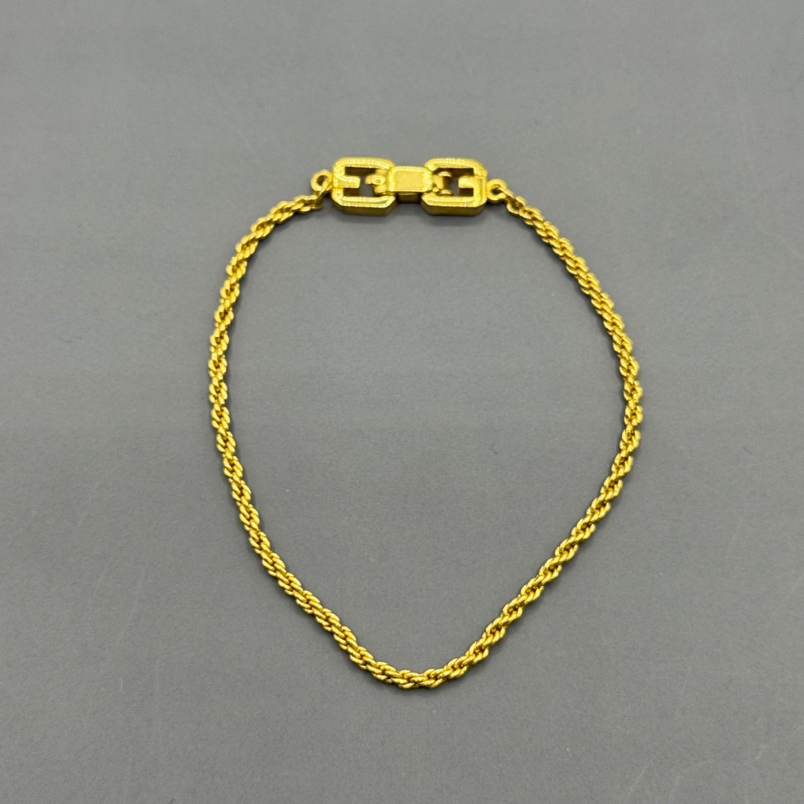 極美品 Givenchy rope screw bracelet vintage ジバンシー