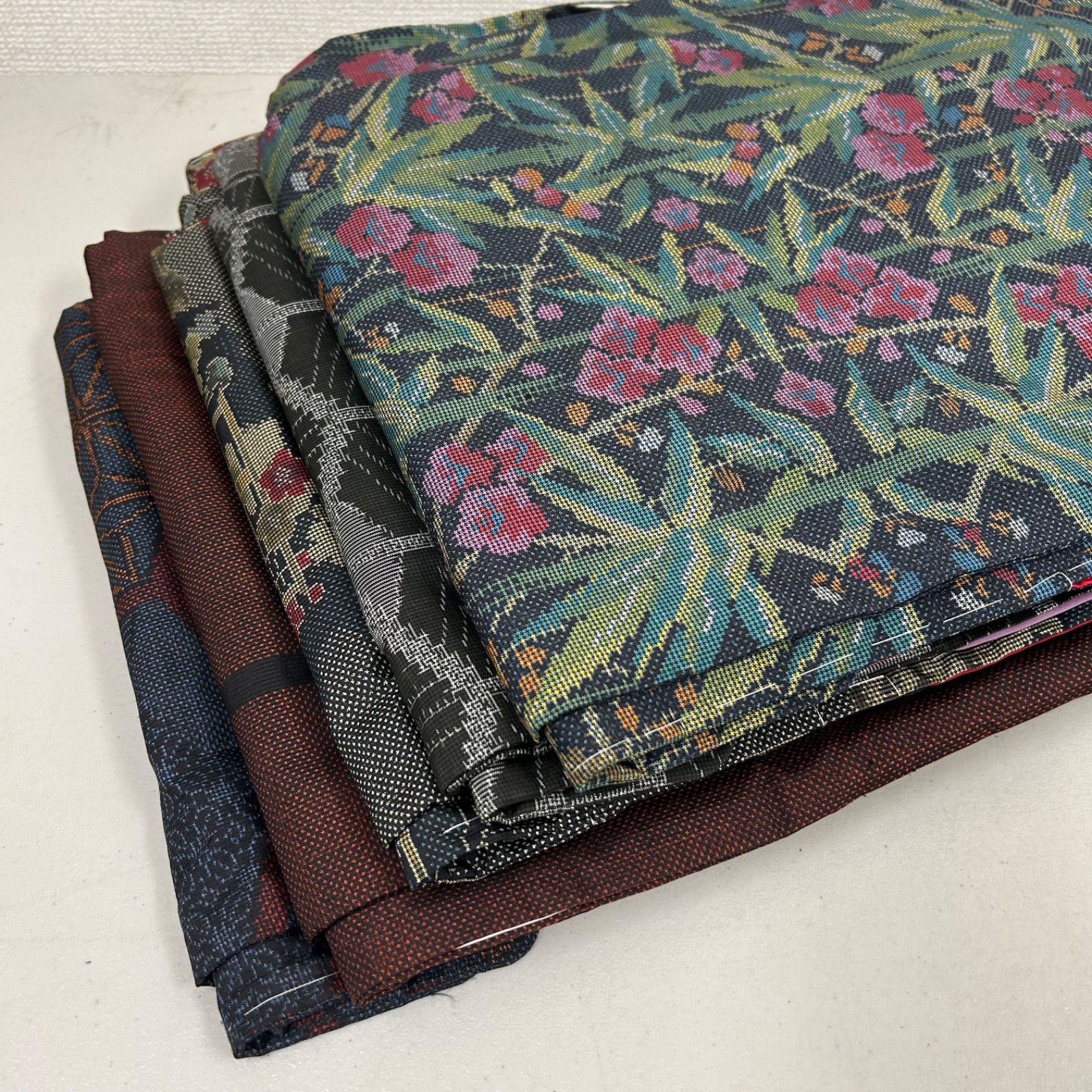 大島紬 着物 正絹 5着 着物まとめ売り リメイク材料 m-862 - メルカリ