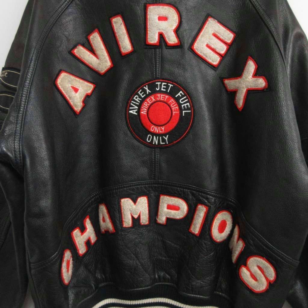 アヴィレックス AVIREX 80s-90s ヴィンテージ オールレザー バーシティ