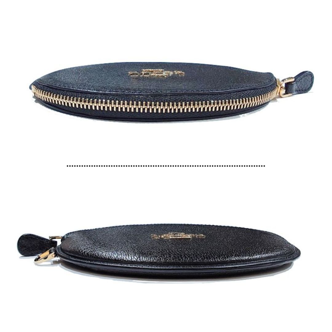 LOEWE ロエベ ゴールドロゴ オーバル ジップ コインケース 小銭入れ